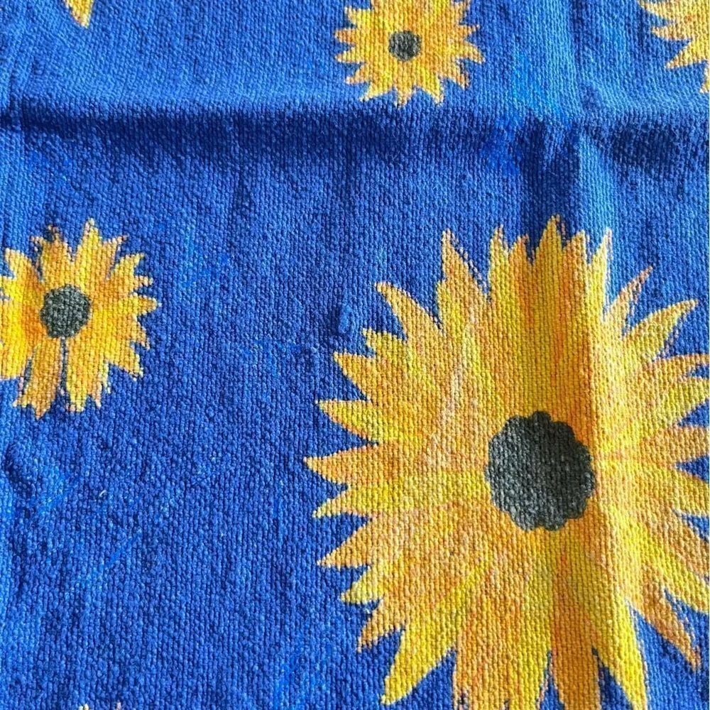 MammaRo’ Lucca Sunflower Print Cloth Napkin Set (5)